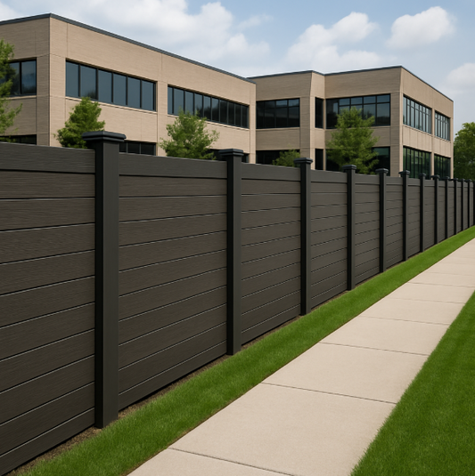 Composite Fencing for Commercial Properties: Smart & Stylish