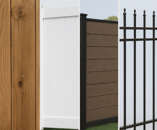 Cost Comparison: Composite Fencing vs Vinyl, Wood & Metal