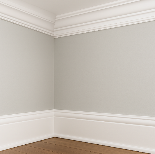 Crown Molding vs Baseboard Trim: What’s the Difference?
