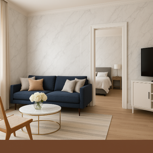 Transforming Rental Properties with PVC Marble Sheets: Affordable Upgrades