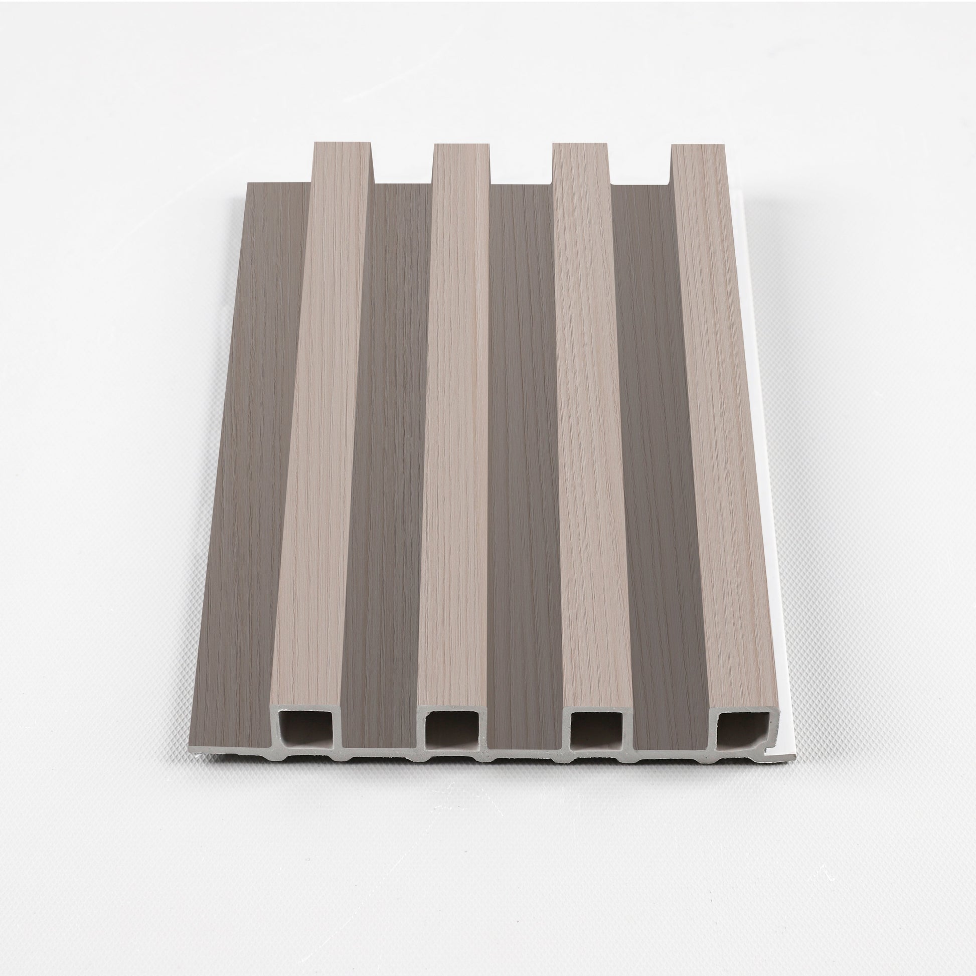 Cedar Oak WPC Fluted 3D Wall Panels. Accel Distribution Inc