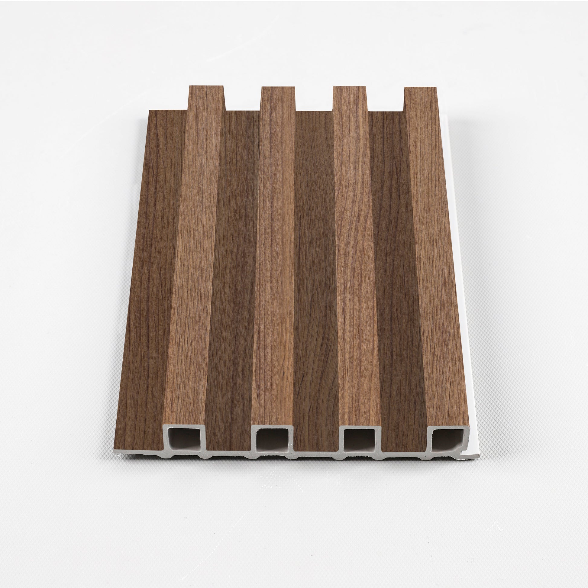 Midnight Elm WPC Fluted 3D Wall Panels. Accel Distribution Inc