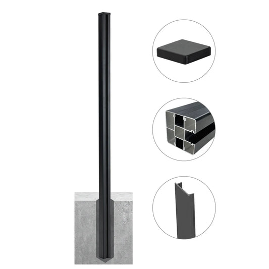 8 Ft In-Ground Fence Post