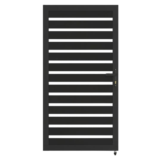 Aluminum Premium Fence Single Gate (3ftx 6ft) – Modern, Heavy Duty, Semi Privacy