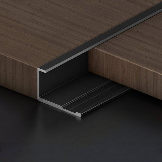 Aluminum Wall Panel Trim End Cap-Black