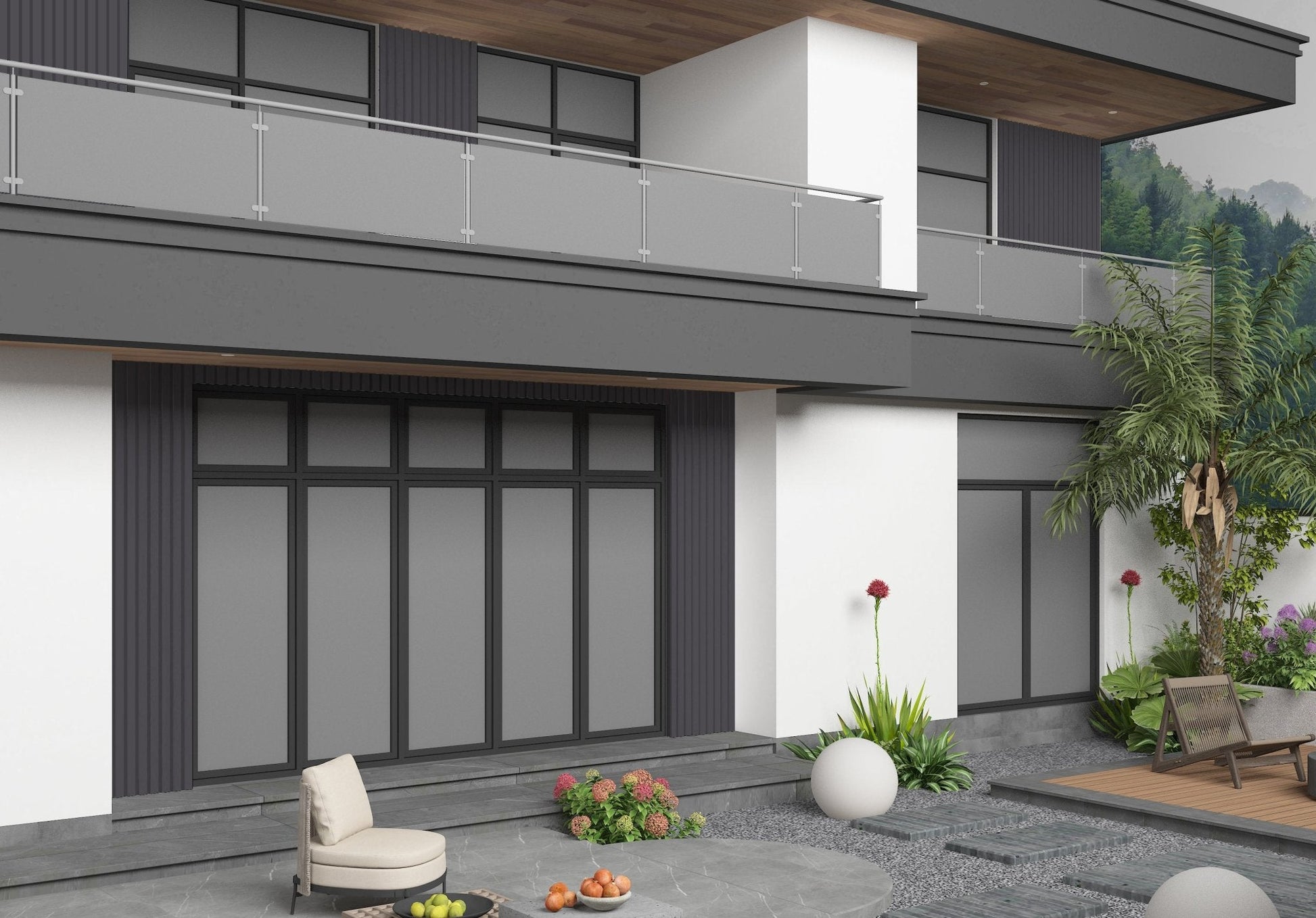 Gray Composite Cladding