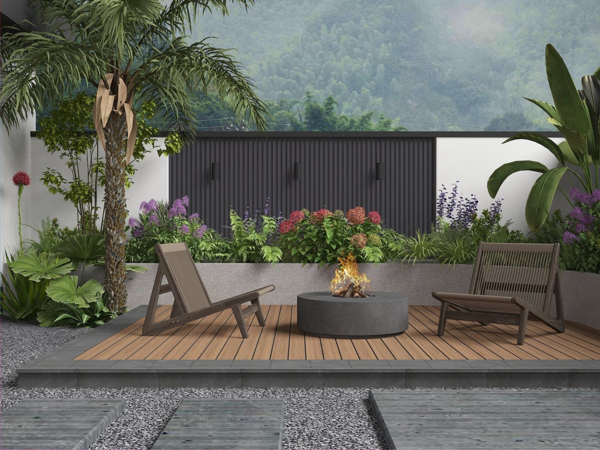 Gray Composite Cladding wall