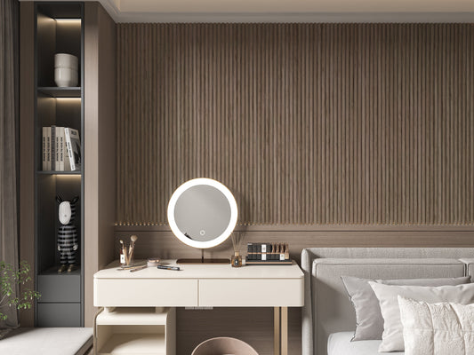 Royal Oak WPC Fluted 3D Wall Panels-Bedroom Design Accel Inc.