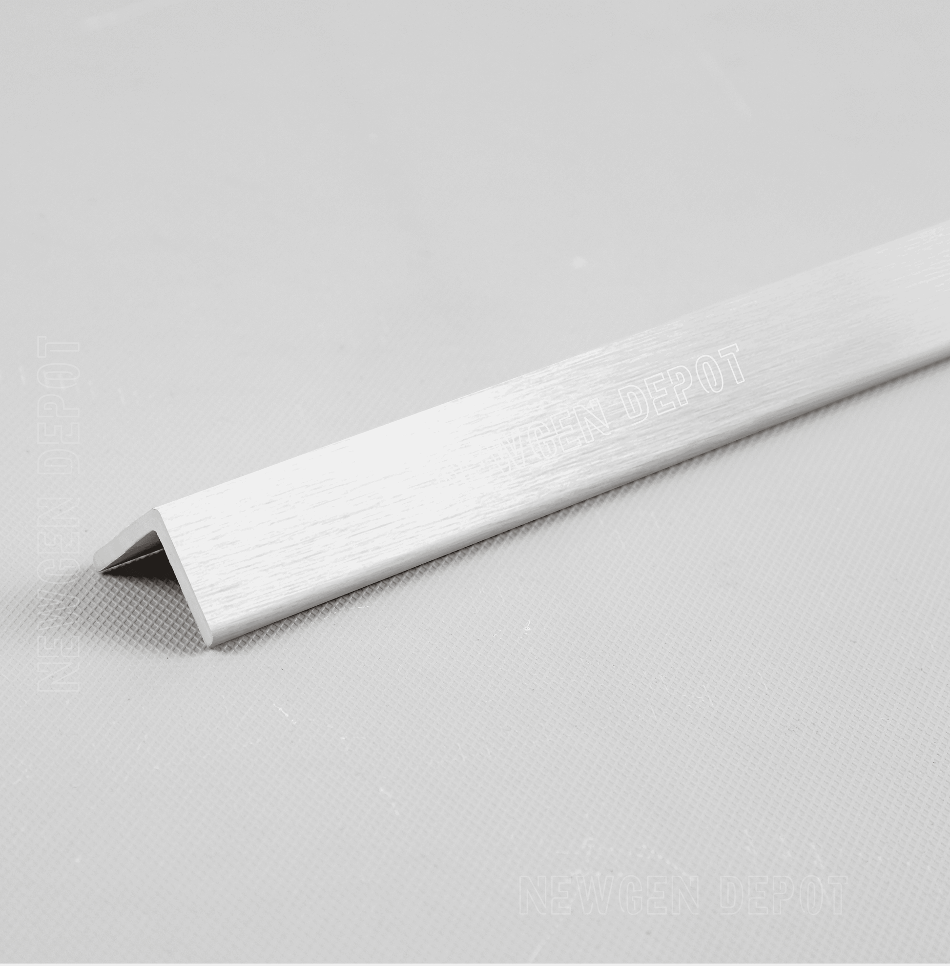 Accel Distribution Inc White Brushed Corner Trim