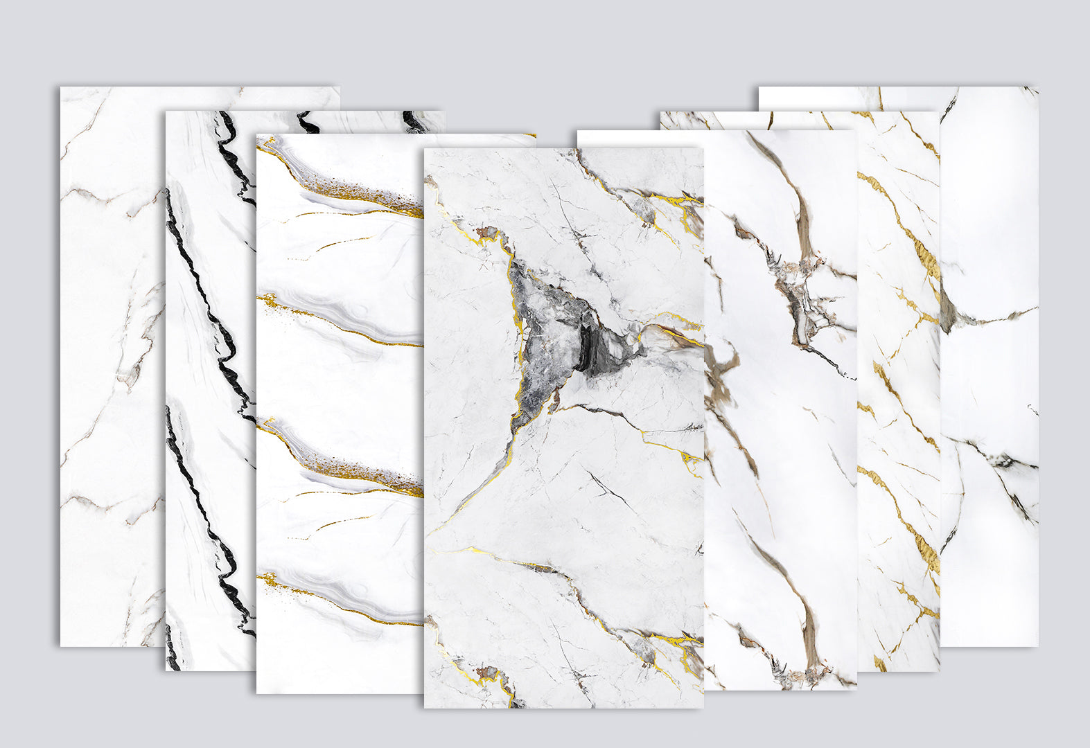Pvc Marble Sheet Royal Glacier Gold. Accel Distribution Inc