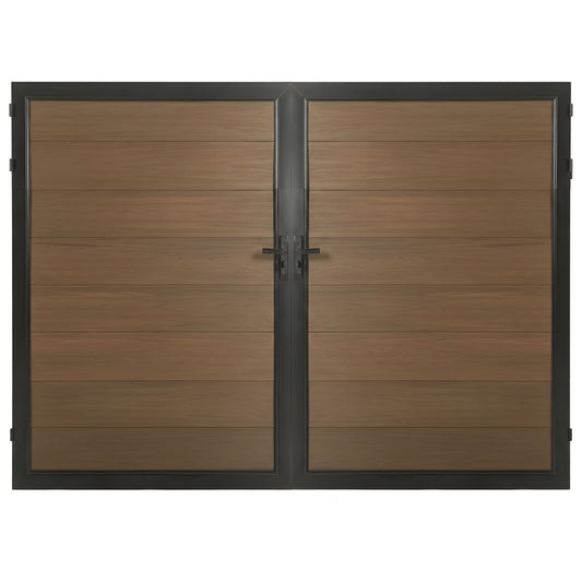 WPC Fence Double Gate (6ft x 10ft)