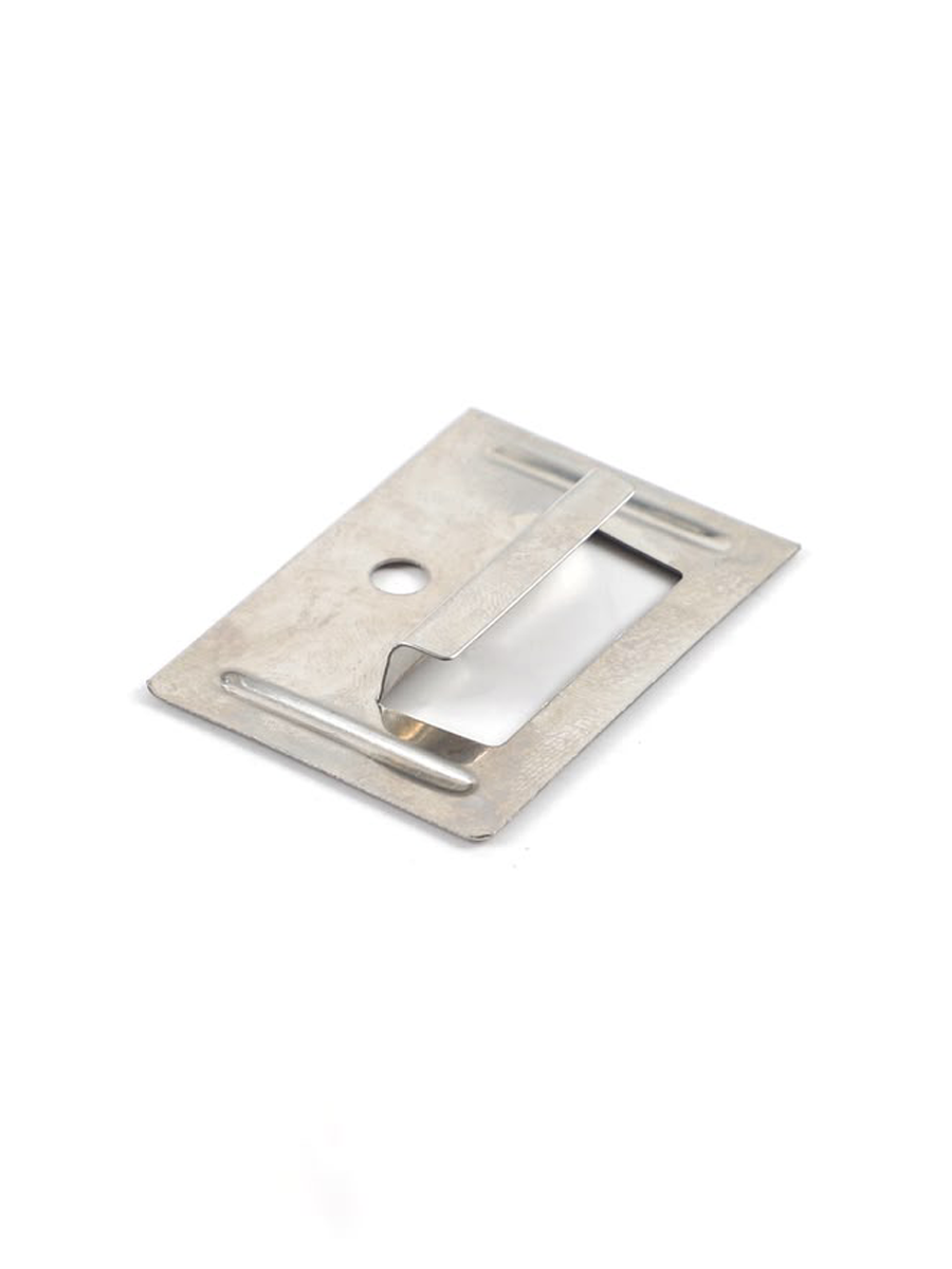 Stainless steel bracket for outdoor composite wall panels