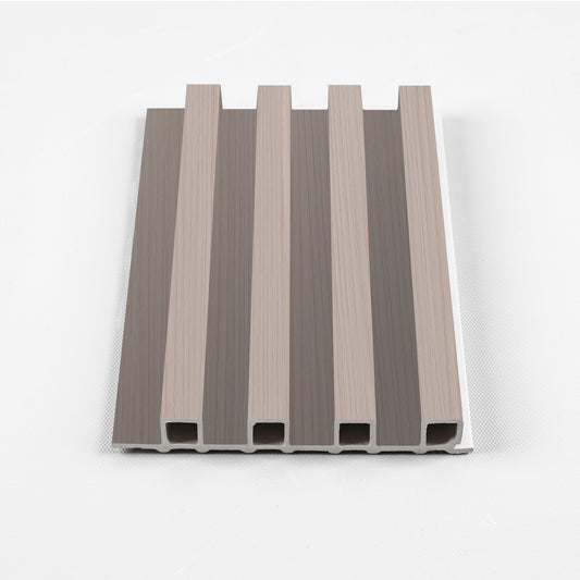 Cedar Oak WPC Fluted 3D Wall Panels. Accel Distribution Inc