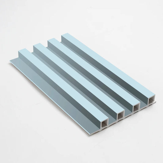 Blue WPC Fluted 3D Wall Panels |  42.9 sq. ft./Box