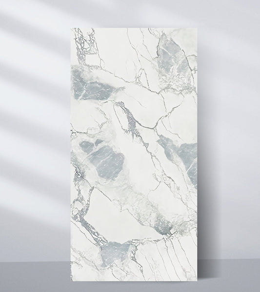 PVC Marble Sheet Accel Distribution Inc Blue Mist