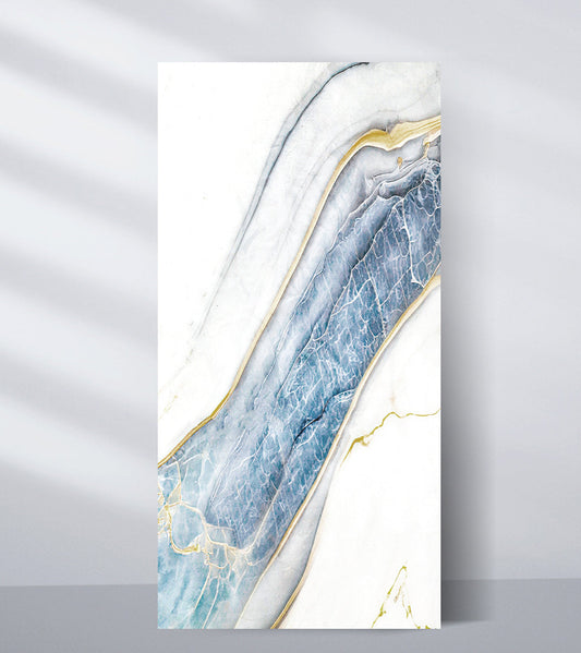 PVC Marble Sheet Accel Distribution Inc Blue Drift Marble