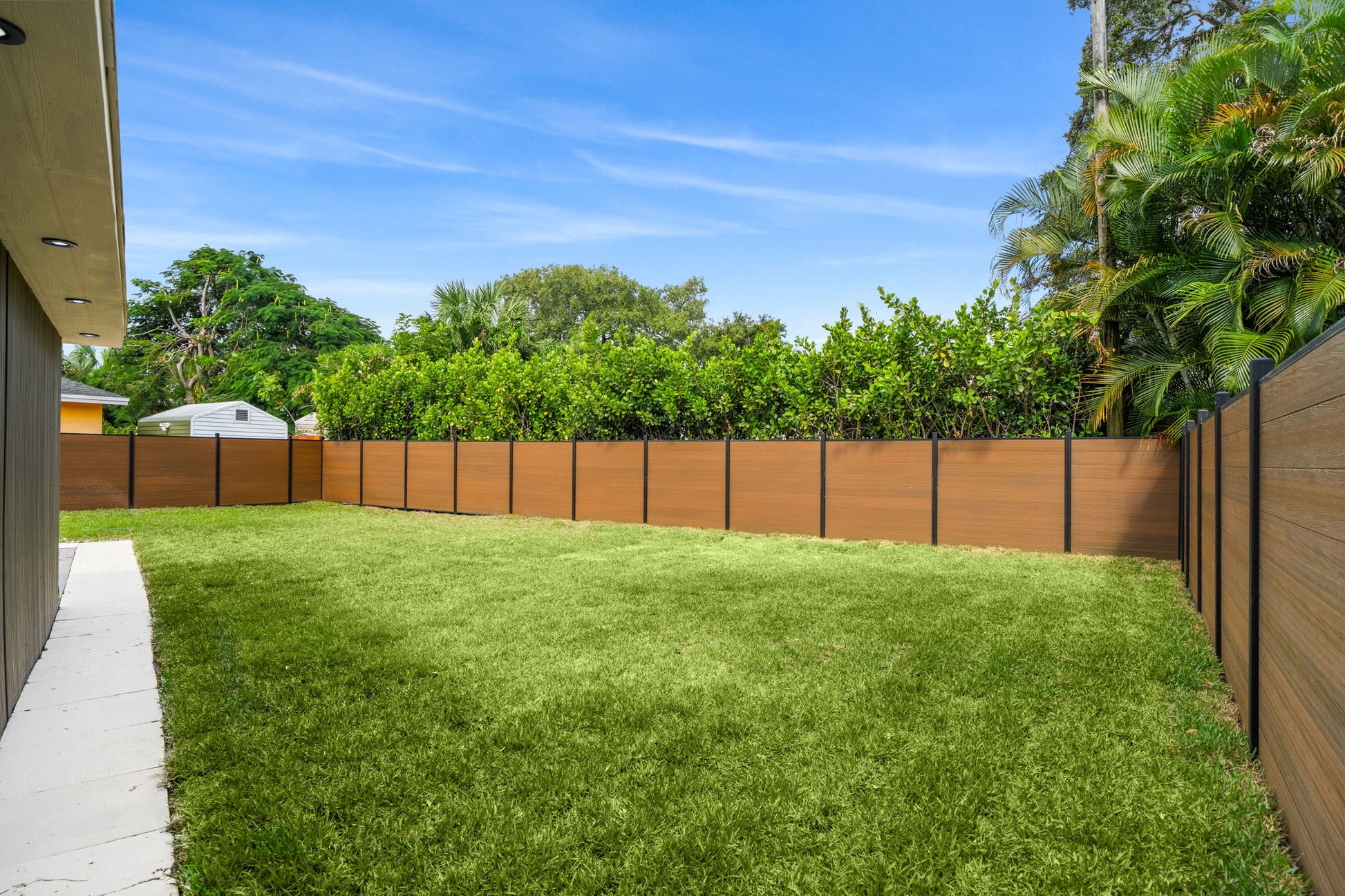 Composite Fence Co-Extrusion Wholesale Price  -Walnut by Accel Distribution & Services