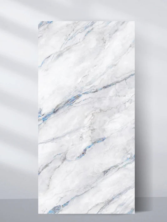 3D Bluewave PVC Marble Sheets UV Protected | Waterproof | 4x8 ft (32 sq. ft)