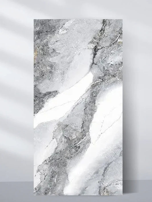 3D Frosted Sky Marble UV Protected PVC Wall Panel - 4x8 ft, Fireproof & Waterproof, (32 sq. ft)