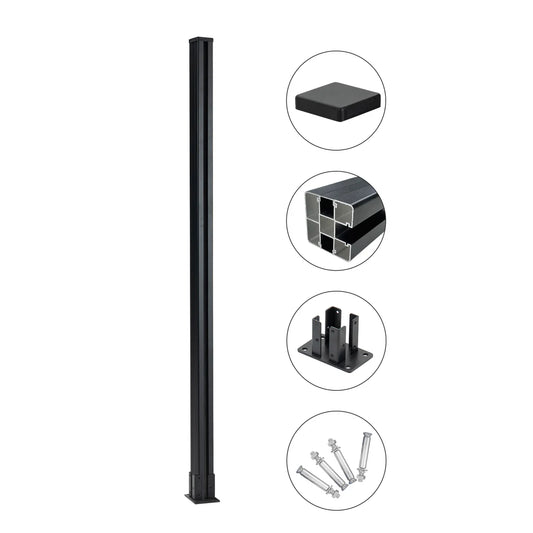 6 Ft Above Ground Fence Post 