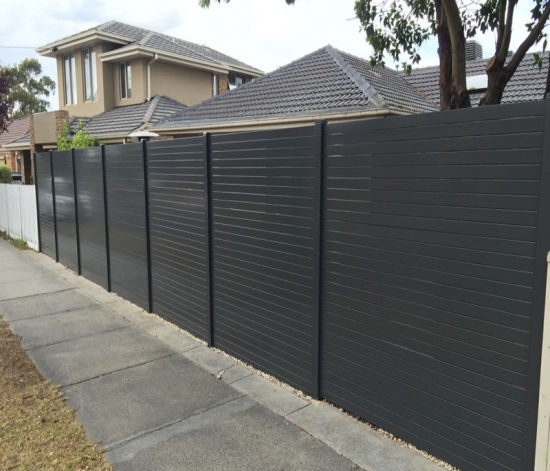 Aluminum Modern fence 