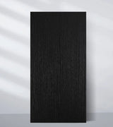 Blackwood veneer commercial wall panel with a dark vertical wood-grain finish, shown upright