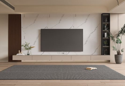 Calacatta Manhattan PVC Marble Sheets Wall Panel-TV