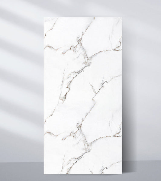 Calacatta White Marble PVC Wall Panel 4x8 ft sheet