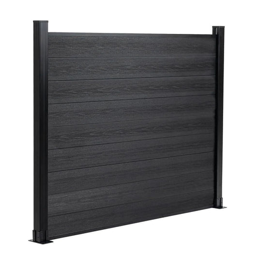 Composite  Fence Co-extrusion Wholesale Discounted Price -Black