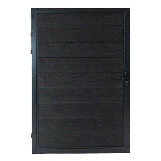 Composite Panel Fence Gate Gray