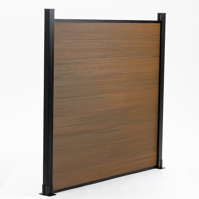 Composite  Fence Co-extrusion Walnut