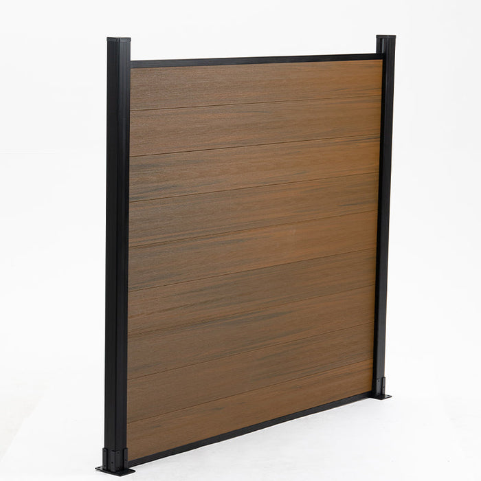 Composite  Fence Co-extrusion Walnut