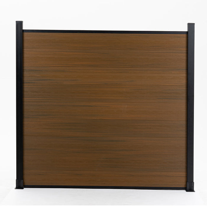 Composite  Fence Co-extrusion Walnut