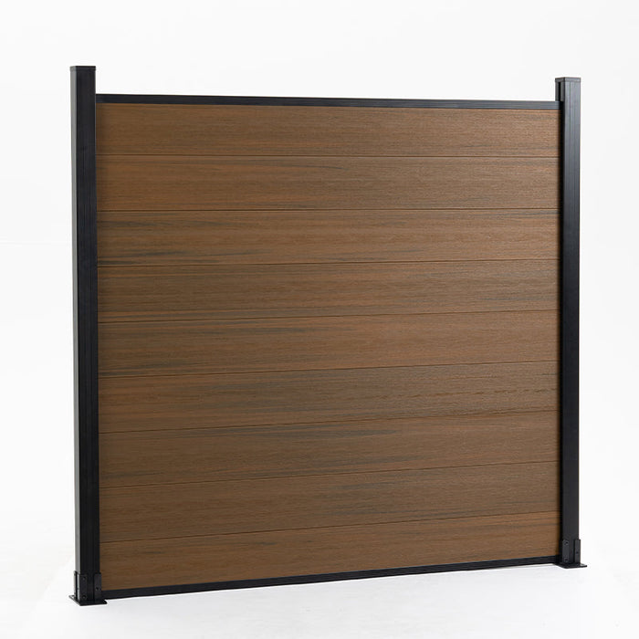 Composite  Fence Co-extrusion Walnut