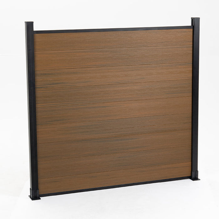 Composite  Fence Co-extrusion Walnut