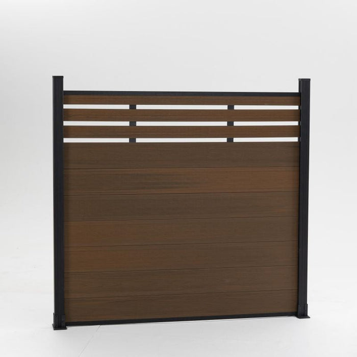 Composite  Fence Co-extrusion Walnut