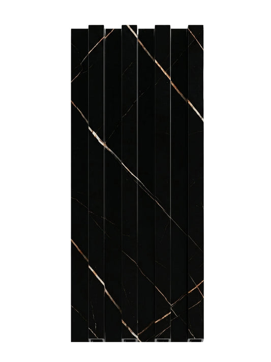 Noir Royale WPC Fluted 3D Wall Panels for Modern Luxury Interiors