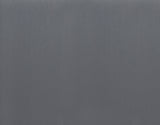Close-up of the silver gray metallic wall panel finish with a fine vertical brushed texture