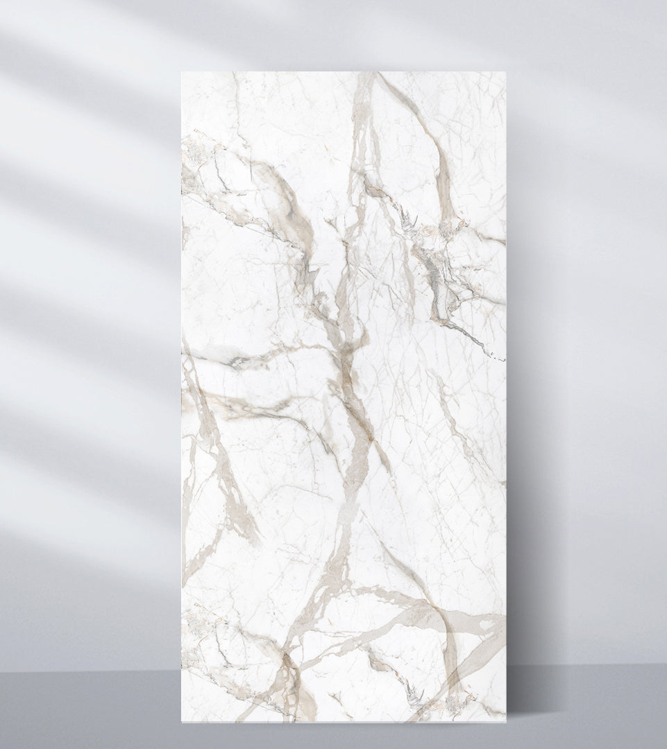 Striking Beige Vein Marble Sheets