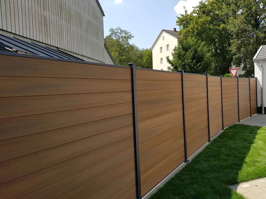 Walnut Composite Fence