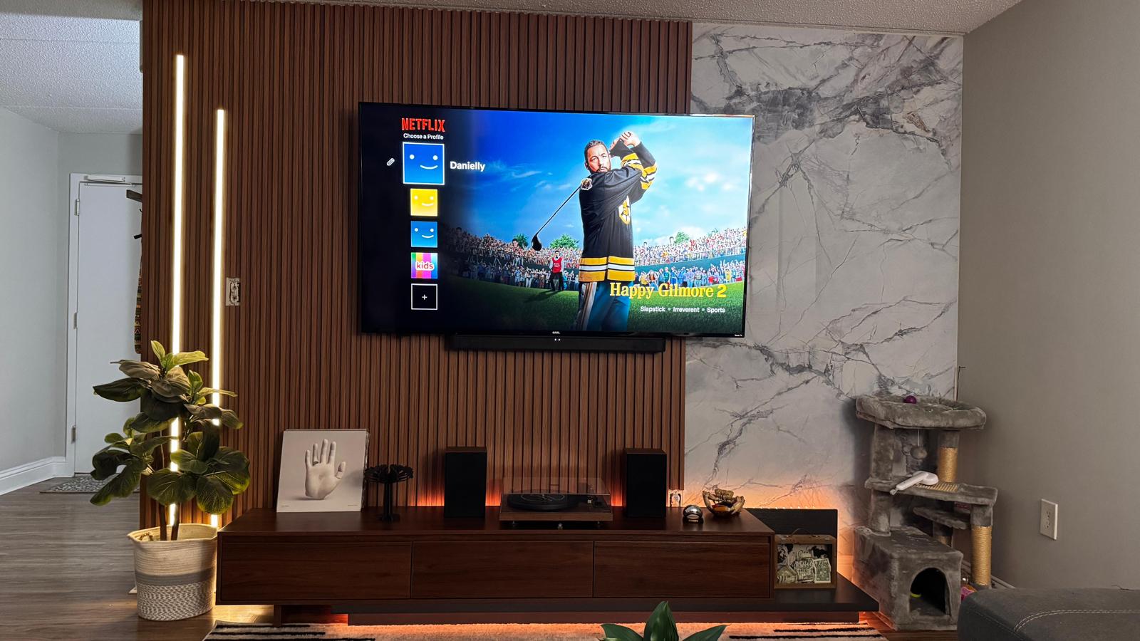 Indoor Smart RGB LED Light Strips 87″ Remote Included