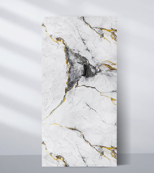 PVC Marble Sheet Accel Distribution Inc Royal Glacier Gold Marble