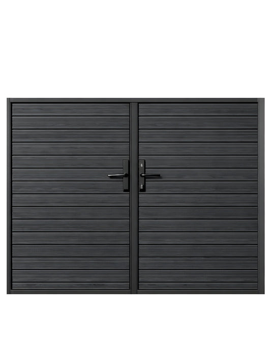 Aluminum Premium Fence Gate 8x6 – Modern, Heavy Duty, Full Privacy