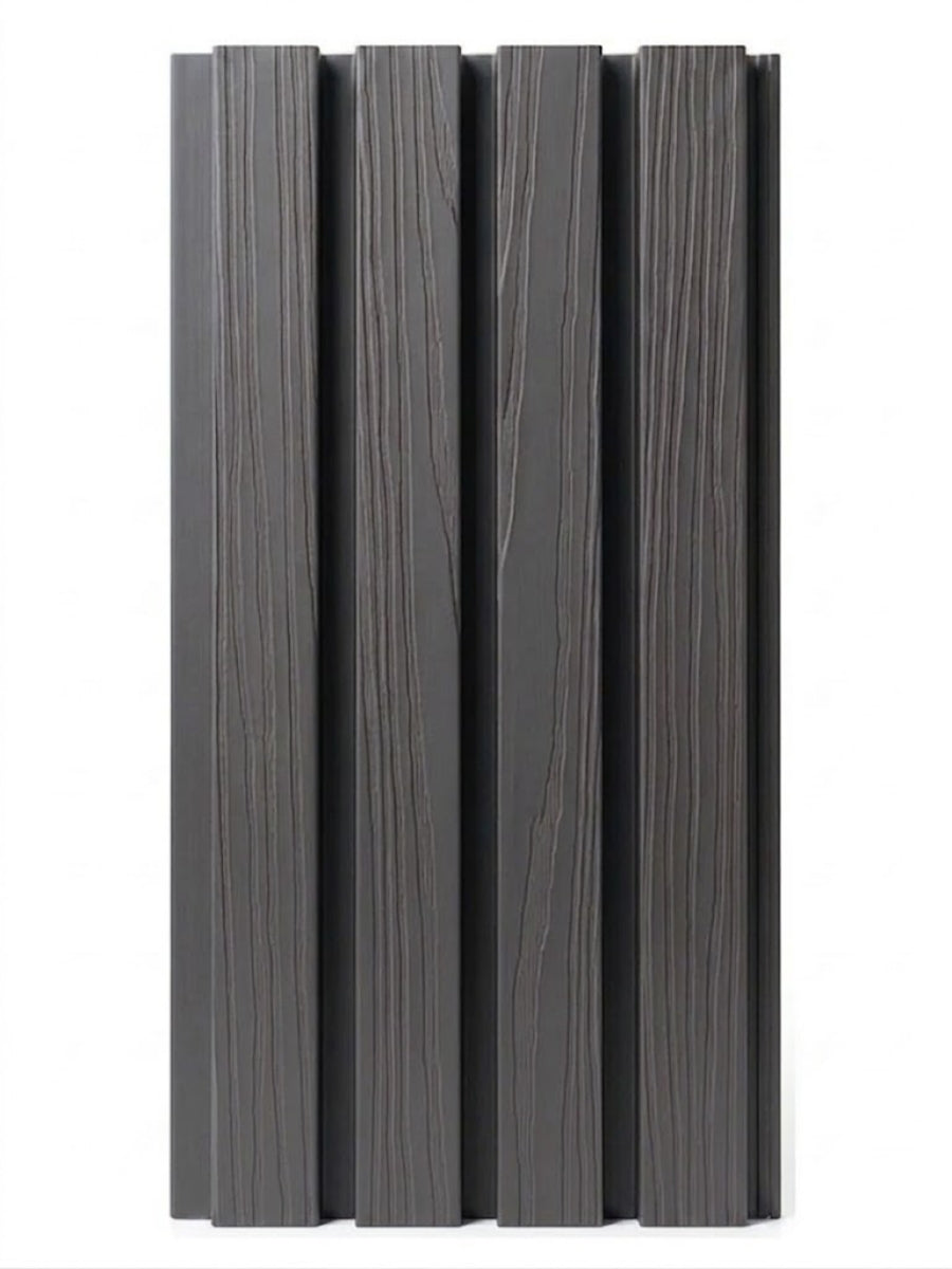 Gray Composite Wide Exterior Cladding
