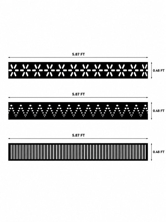 Modern Decorative Fence Screen – Elevate Your Fence with Elegant Style