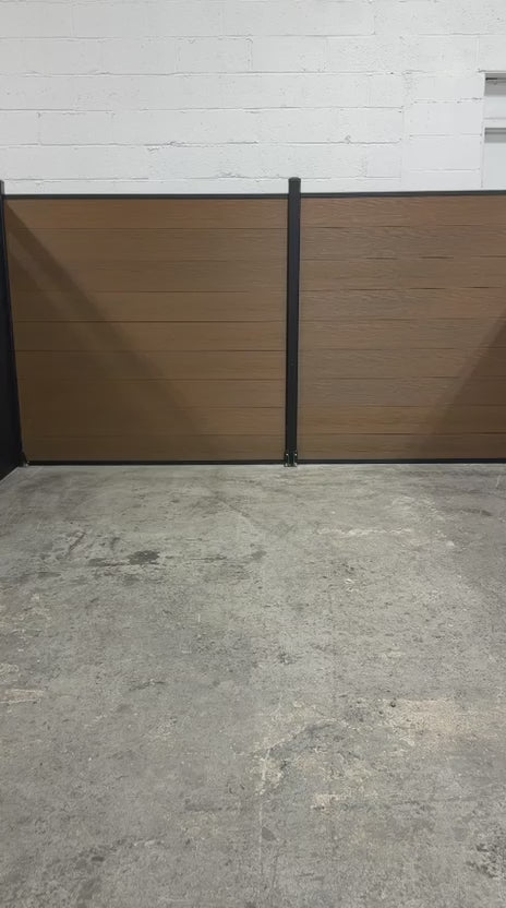 Composite fence panels bulk stock warehouse