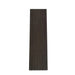 Dark brown composite decking with wood grain texture