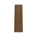 Medium brown teak composite decking board with dark brown grain