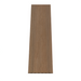 Medium brown walnut composite decking board with light grain